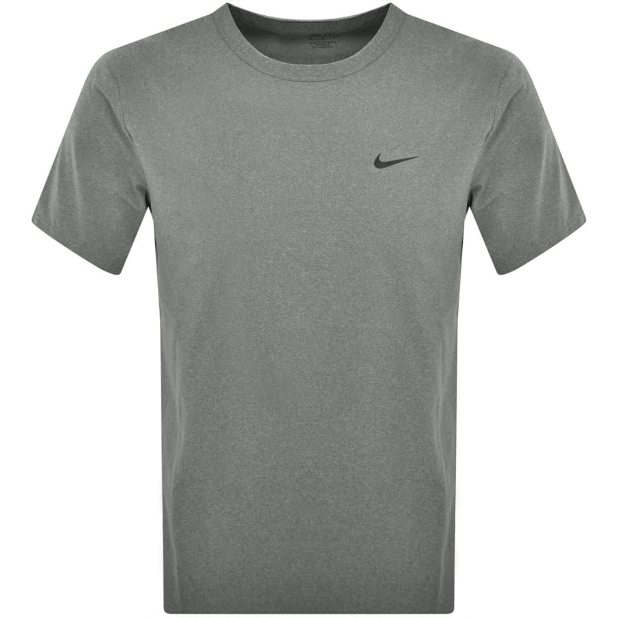 Plain grey nike t shirt hot sale